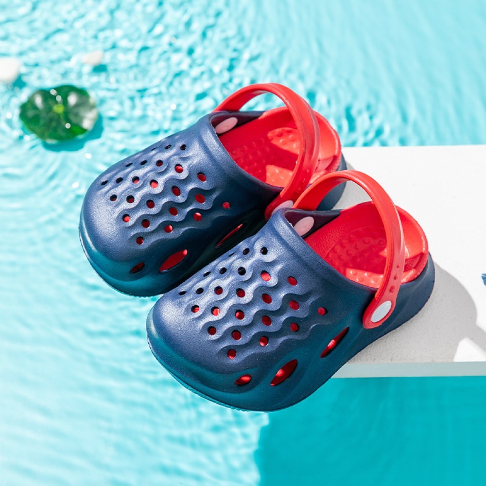 รองเท้าแตะเด็กเพื่อสุขภาพ EVA สีสันสดใส น้ำหนักเบา กันลื่น มีที่รัดเท้า งานคัดเกรดคุณภาพ ✨b_april405.th✨ - รูปที่ 7