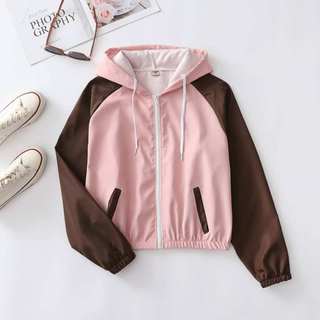 Arlo fashion crop 2 tone jacket for girls&women free size fit up to 5'7 60kg #520