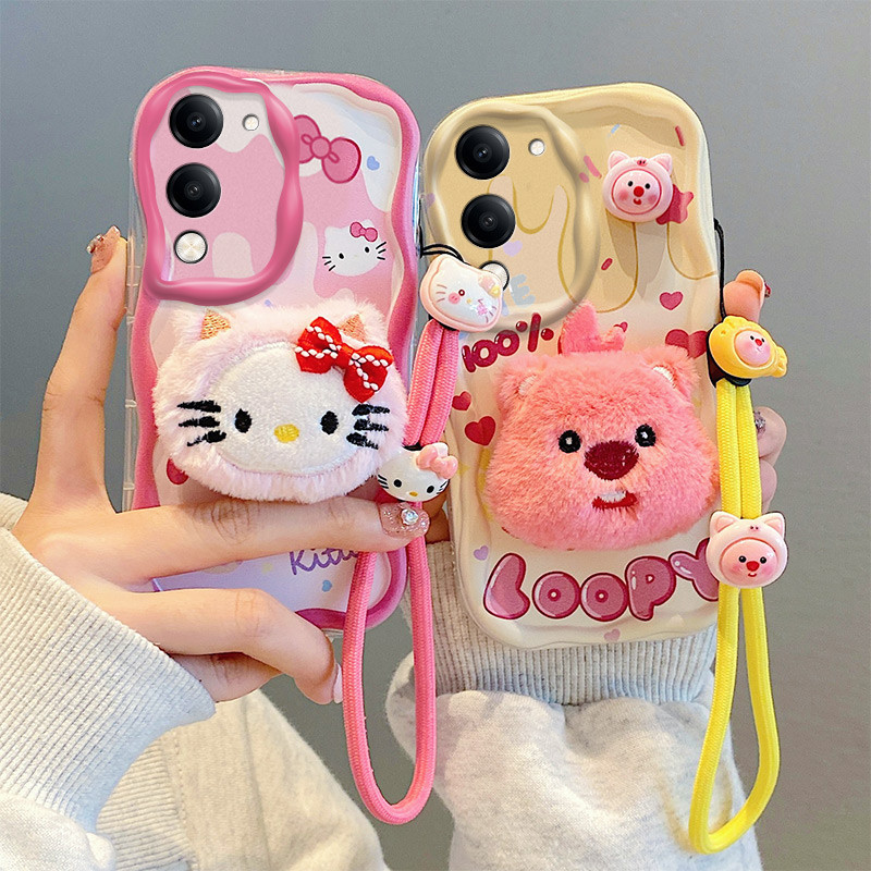 เคส VIVO Y04s เคสโทรศัพท์ซิลิโคนอ่อนนุ่มตุ๊กตาน่ารัก