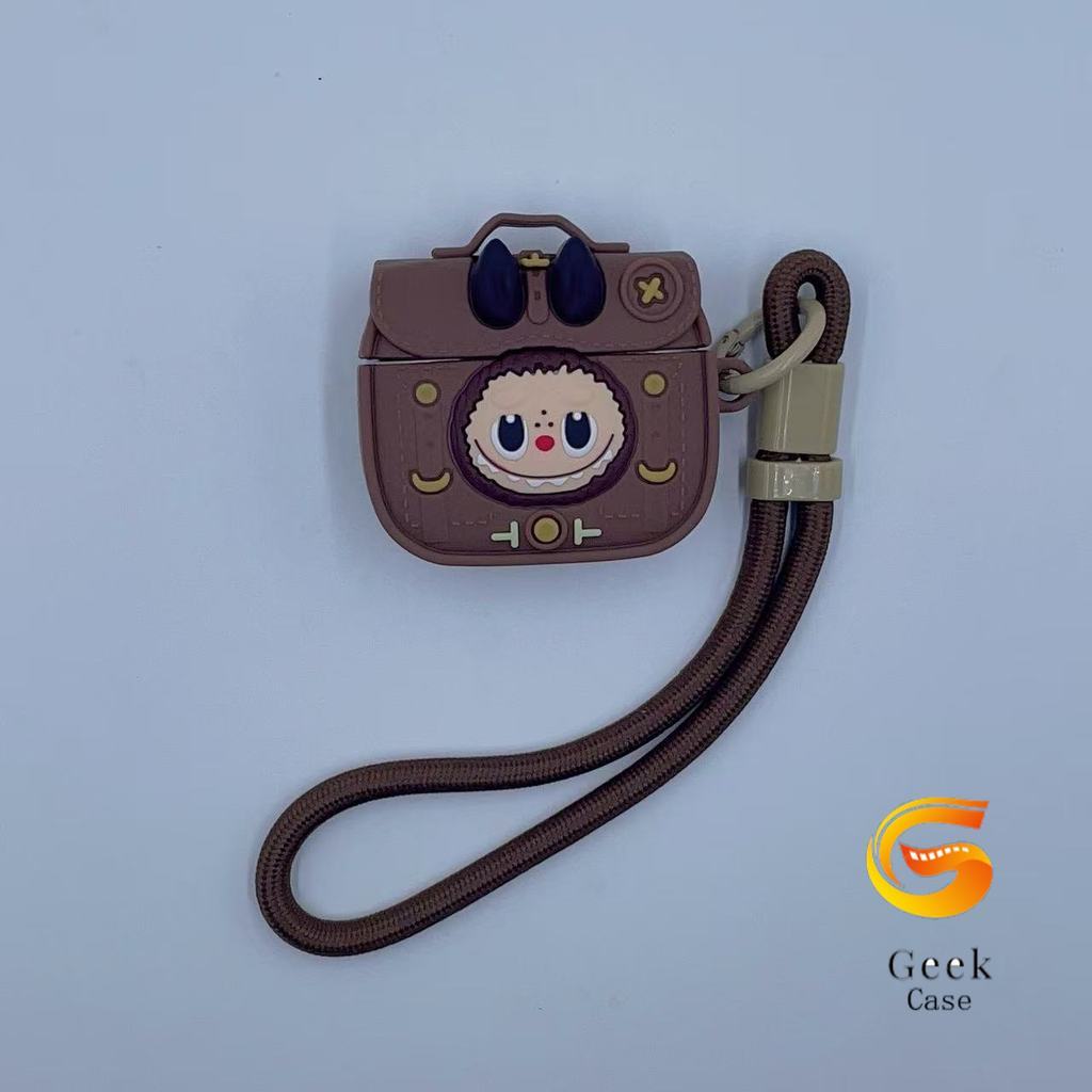 Geek สําหรับ GOOJODOQ J201 J206 J228 J229  เคส Case หูฟัง & Lanyard Creative กระเป๋าเอกสารรูปแบบ