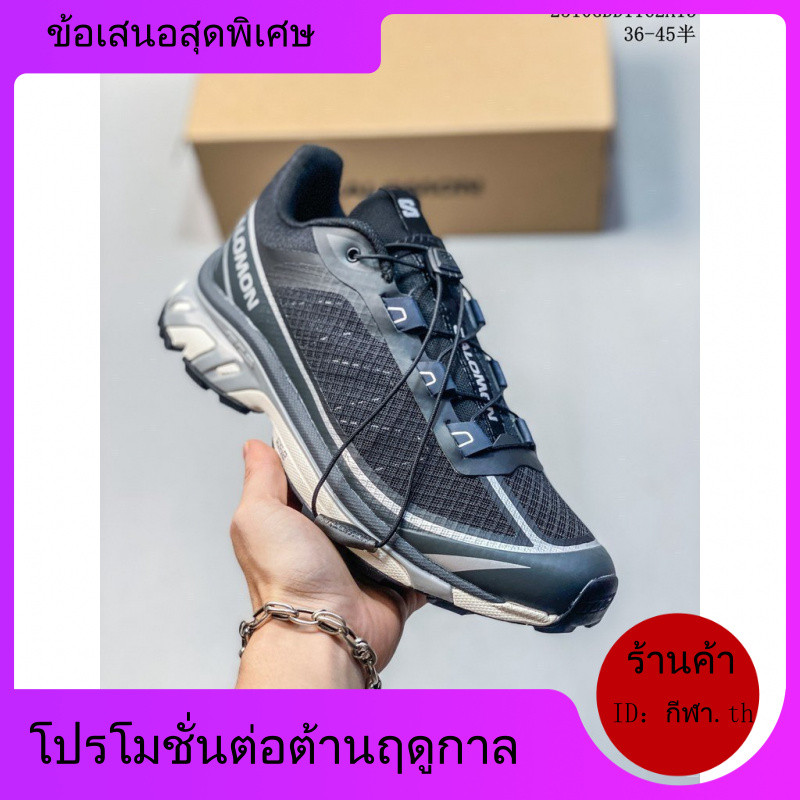 SALOMON SALOMON XT-6 FT อินเทรนด์ Casual Anti-slip Wrapping Low-Top กลางแจ้งรองเท้าทํางานผู้ชายผู้หญ