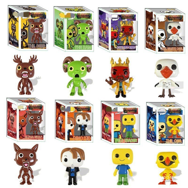 ร้อนขาย10เซนติเมตรป่าอยู่รอด99คืนรูป99คืนรูป99คืนตุ๊กตารุ่นของเล่นเครื่องประดับ