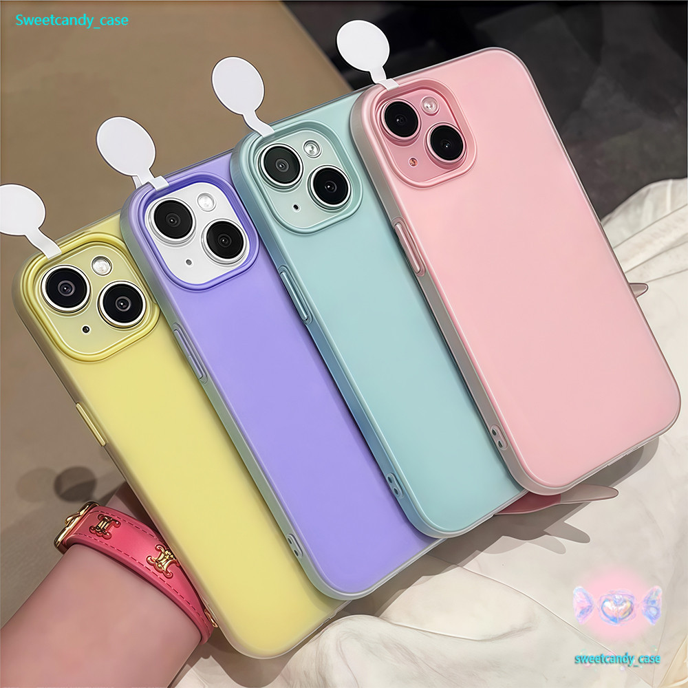 ส่งจากเมืองไทย เคสมือถือสำหรับโว่ สุดฮิต เคสด้านครอบสองชั้น For VIVOY21 Y15 Y18E Y28S4G IQOOZ9 Y36(4