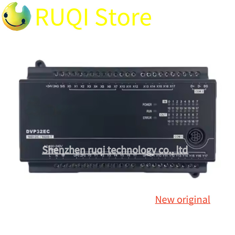 ต้นฉบับ DVP-EC3 Series PLC DVP20EC00T3 DVP24EC00R3 DVP24EC00T3 DVP30EC00R3 DVP30EC00T3 DVP32EC00R3P3