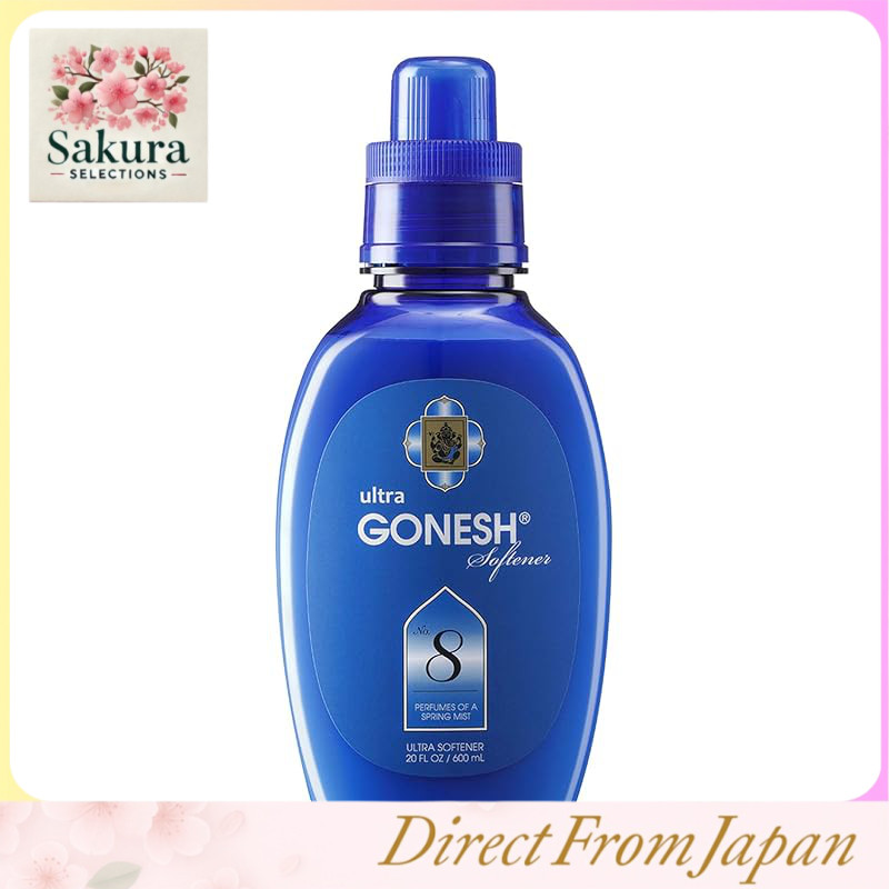 GONESH Ultra Softener (Fabric Softener) NO.8 (Subtly Sweet Fruity Scent) 600ml