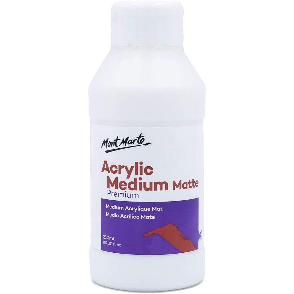 Mont Marte Acrylic Medium - Matt 250ml