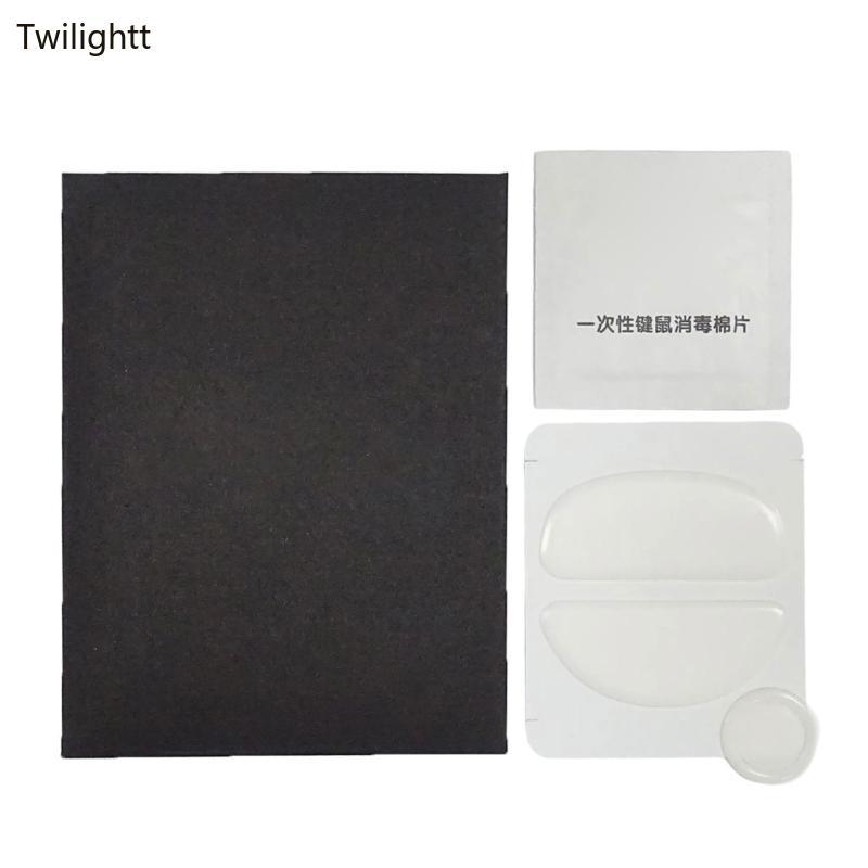 WILI Esportstiger Mouse Skates Mouse Glides Feet Pad สติกเกอร์สําหรับ VAXEE XE-S เมาส์รอบโค้งขอบ