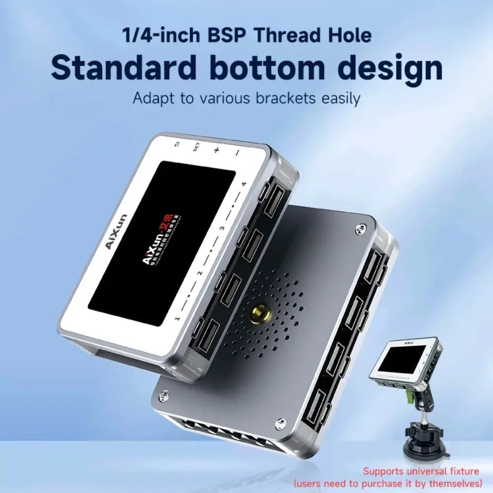 AIXUN PF26 เครื่องชาร์จแบบเร็วหลายช่องอัจฉริยะ/พลังแรง/260W/รองรับโทรศัพท์/นาฬิกา/หูฟัง/iPad/โน้ตบุ๊