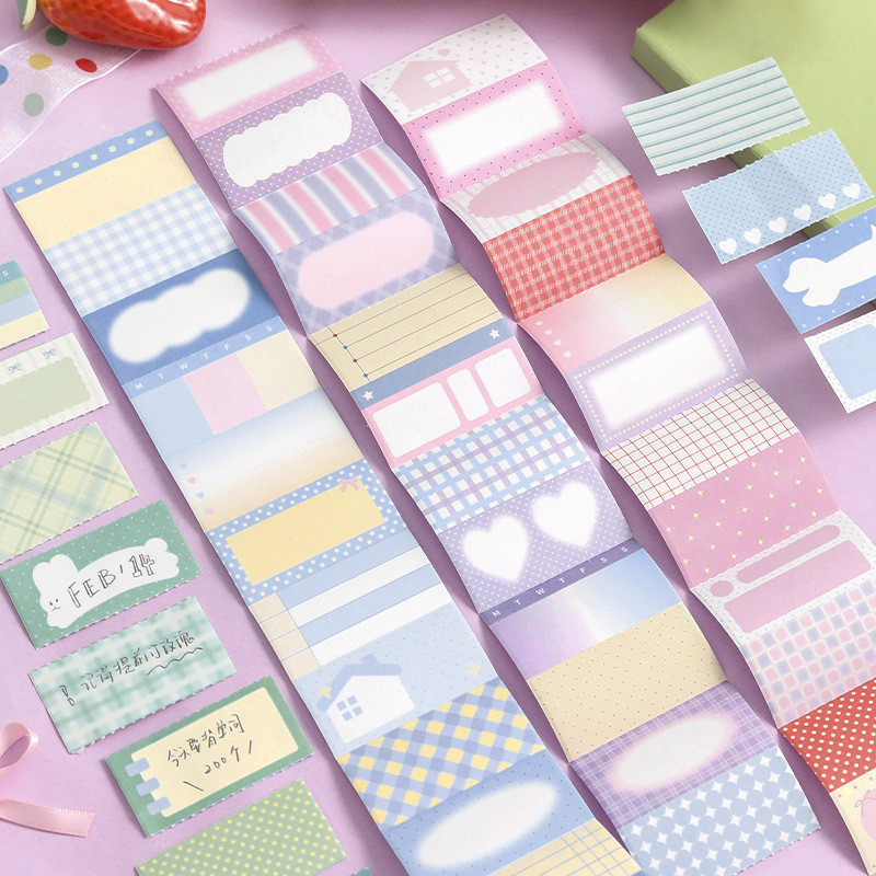 Pre-Cut Washi เทปสติกเกอร์ใช้สติกเกอร์ As การออกแบบพื้นฐานสําหรับ Scrapbooking JANK Journals งานฝีมือ Planners