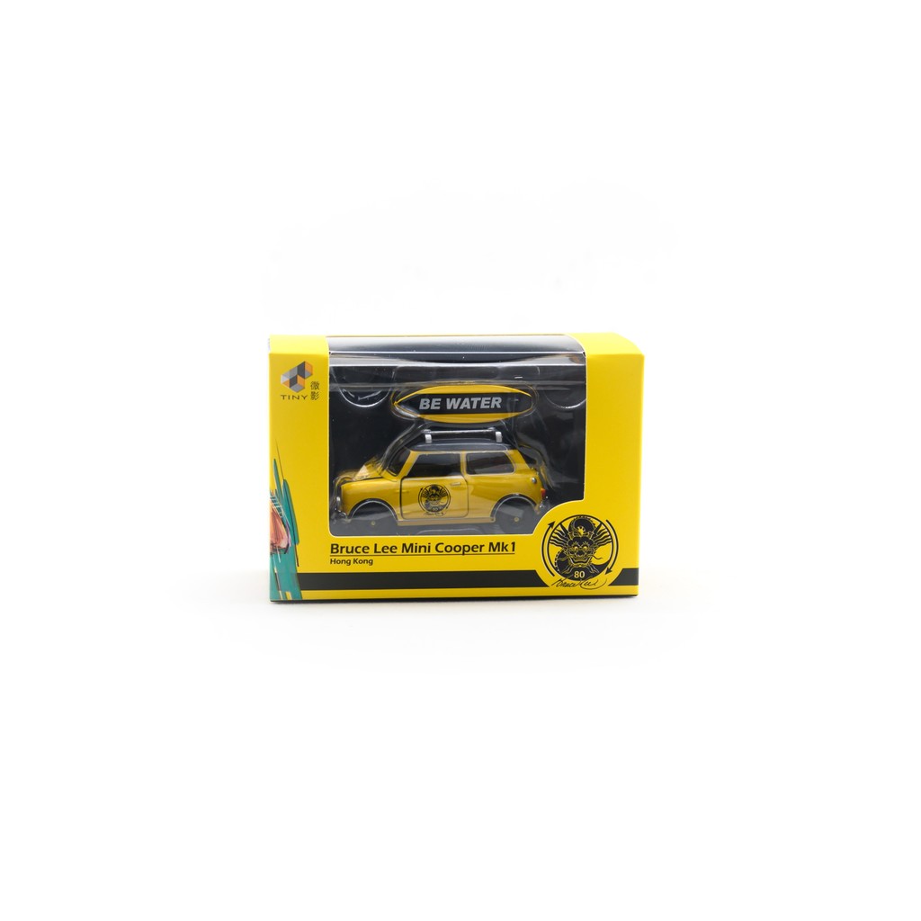 Tiny City Die-cast Model Car - Mini Cooper Mk 1 Bruce Lee ATC64989