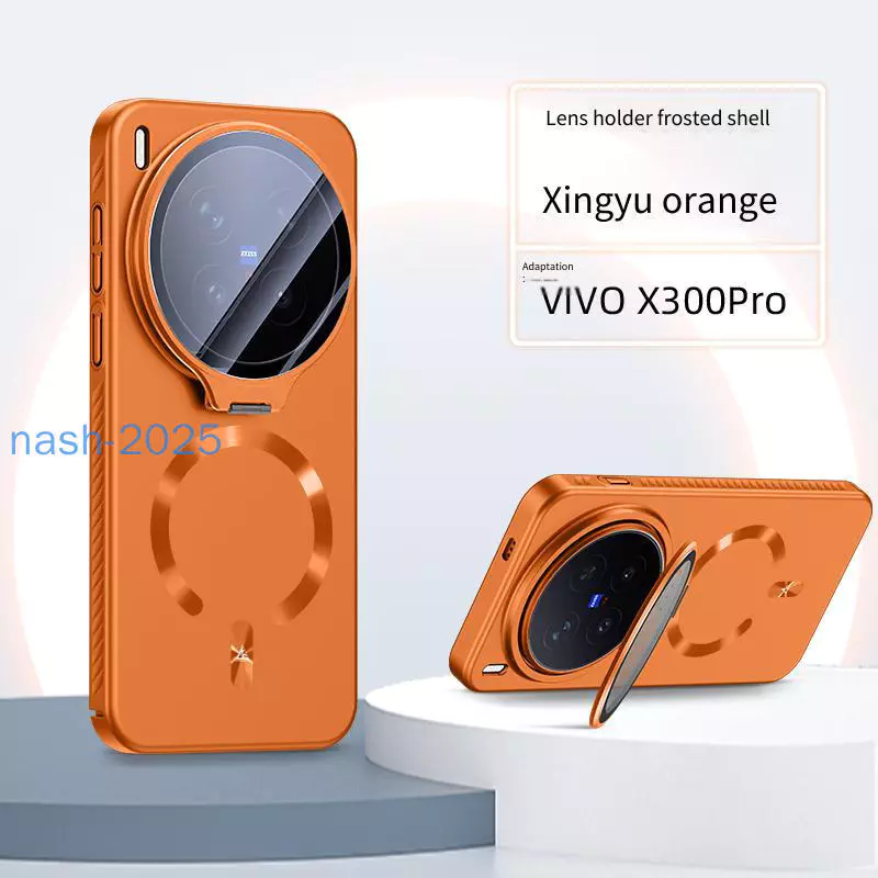 ปลอกสําหรับ vivo X300 Pro vivo X300 การปรับแต่งพีซีเสน่ห์อันธรรมดาเป็นพิเศษตัวยึดเลนส์แม่เหล็กดูดเคสโทรศัพท์กันกระแทกฝาหลัง