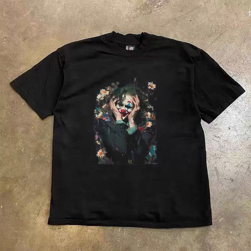 2026 แฟชั่น 2026 การค้าต่างประเทศตัดป้ายส่วนลด Pick-up Leak-หยิบผ้าฝ้ายแท้แขนสั้นเสื้อยืดผู้ชายผู้หญ