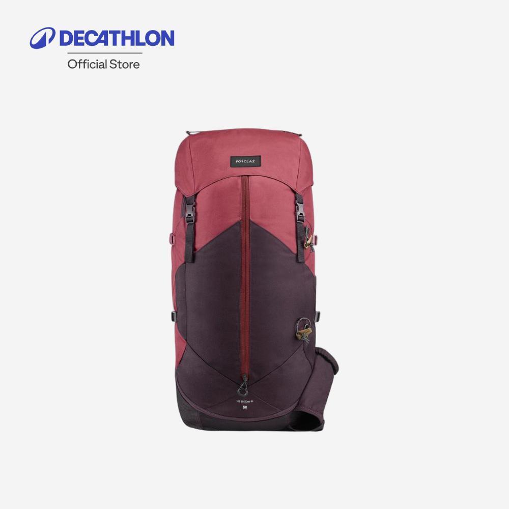 Decathlon Women'S Trekking 50 L Backpack เป้เทรคกิ้งสะพายหลังสำหรับผู้หญิง ขนาด 