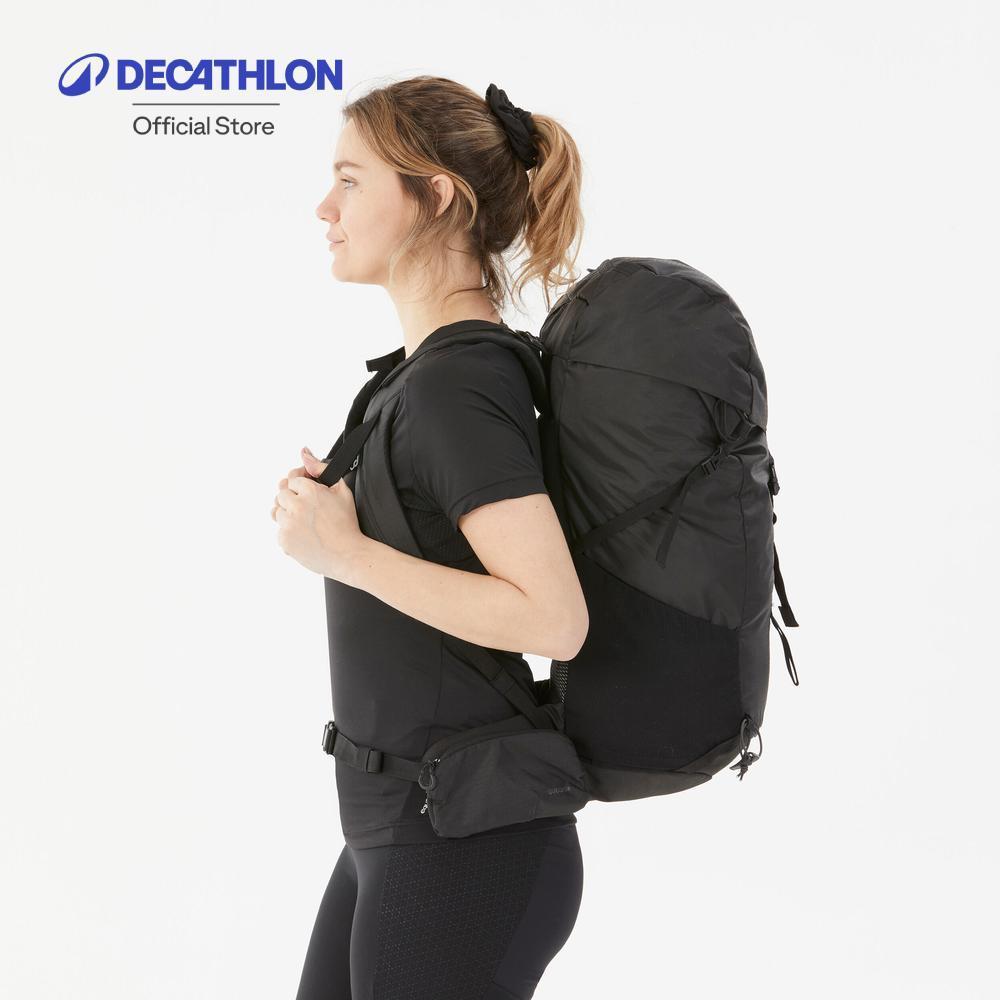 Decathlon Backpack Mh100 35L เป้สะพายหลังรุ่น Mh100 ขนาด 35 ลิตร - Khaki