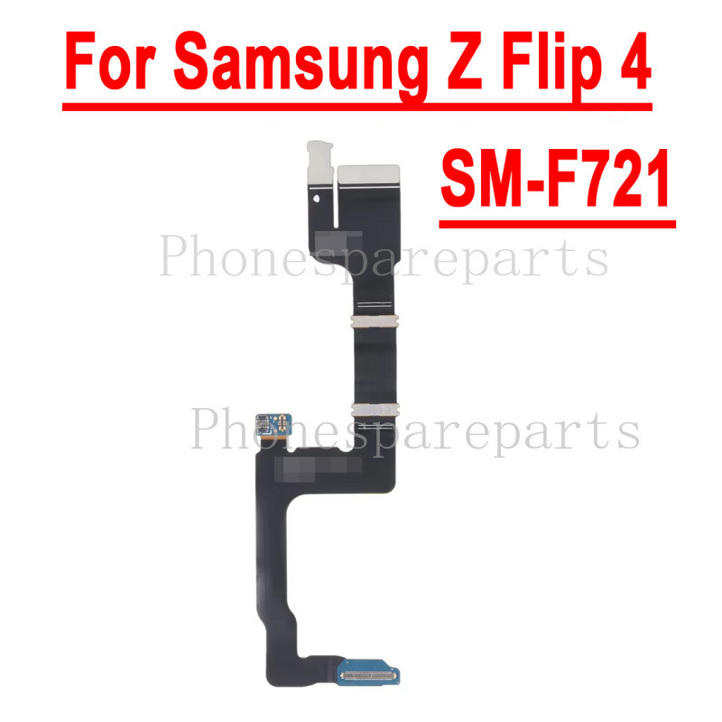 เมนบอร์ด Flex Cable สําหรับ Samsung Z Flip 4 SM-F721 ขั้วต่อเมนบอร์ด Flex Cable Flip4 อะไหล่ซ่อม