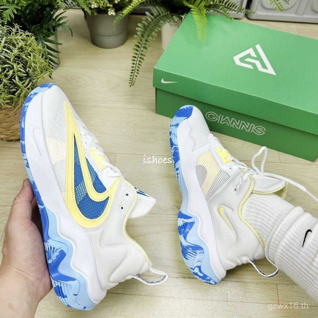 เจ๋งๆ ระเบิด N & K Giannis Immortality 3 EP 情鞋 . กระดี่球鞋 DZ7534-101 HOR6 SHE8