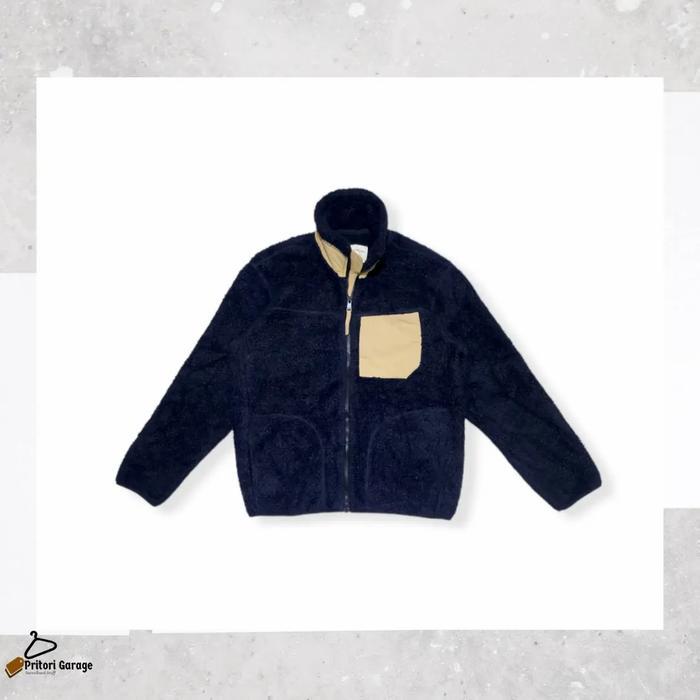 เสื้อกันลม Polar Sherpa Jacket ขนแกะขนสัตว์กระเป๋า Hangten Essential