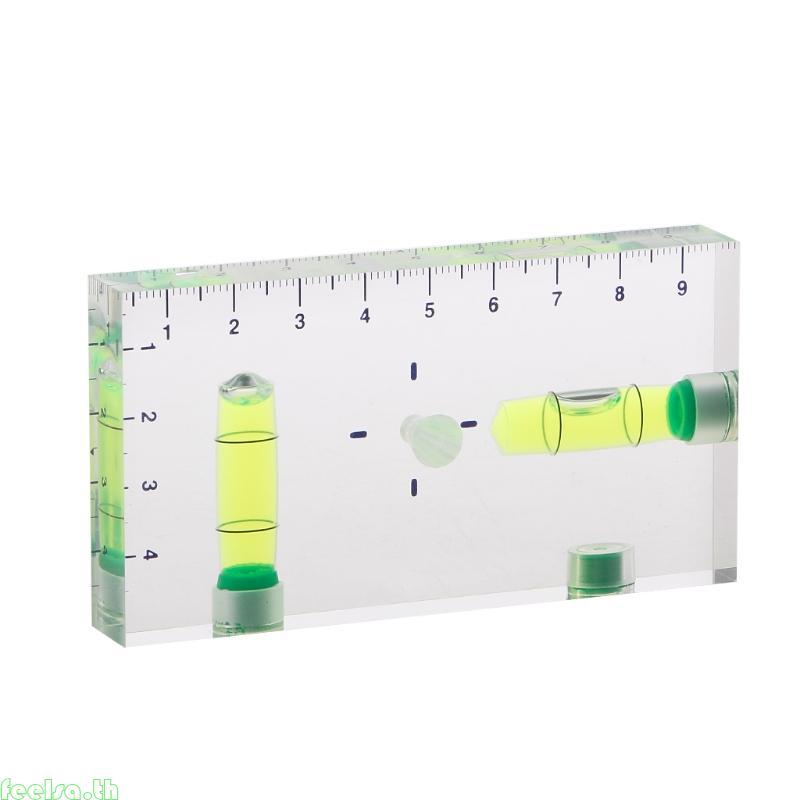 รู้สึกว่าระดับป่นปี้ทนสําหรับระดับ Cross Check Bubble Level Magnetic Mini Bubble Level Two D