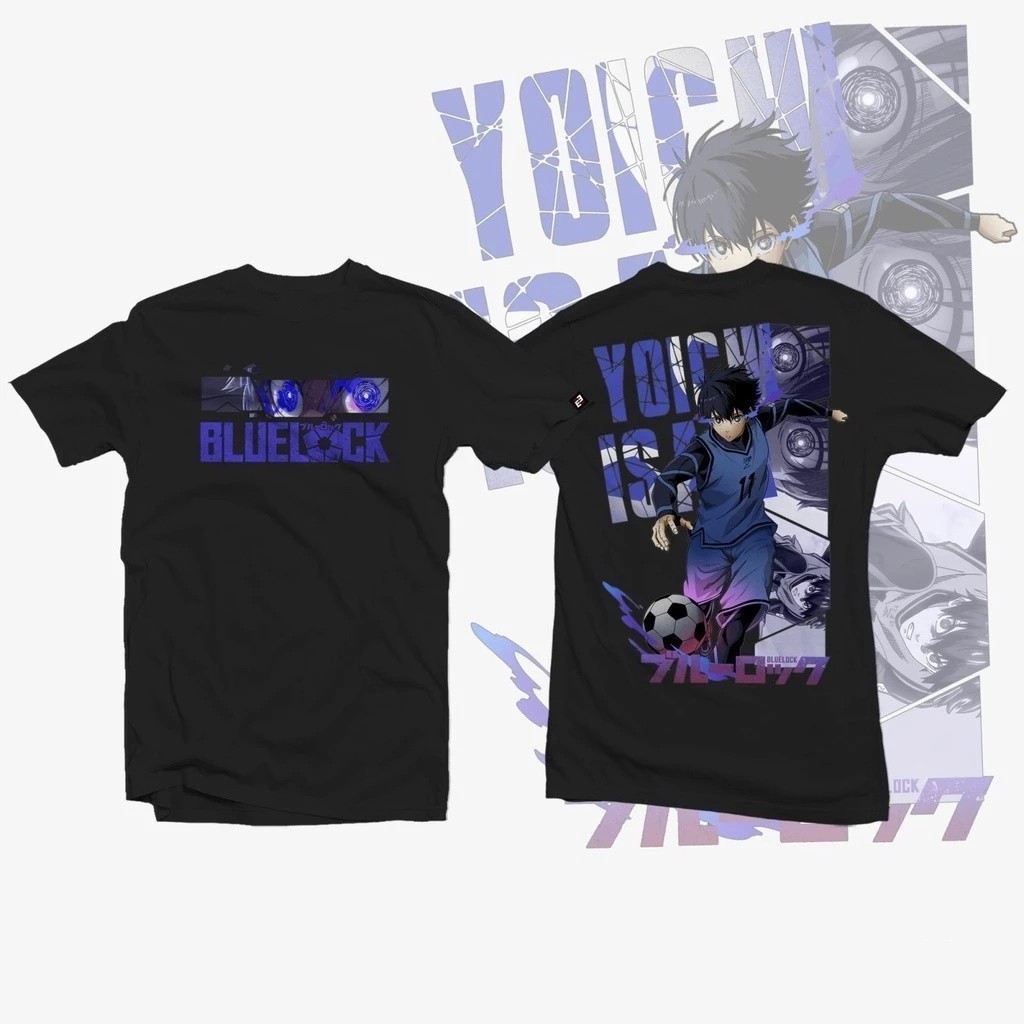 Retro [T-Shirt] Wild # Cheapest Anime Shirt - ETQTCo. - Blue Lock - Yoichi Isagi S-3XL