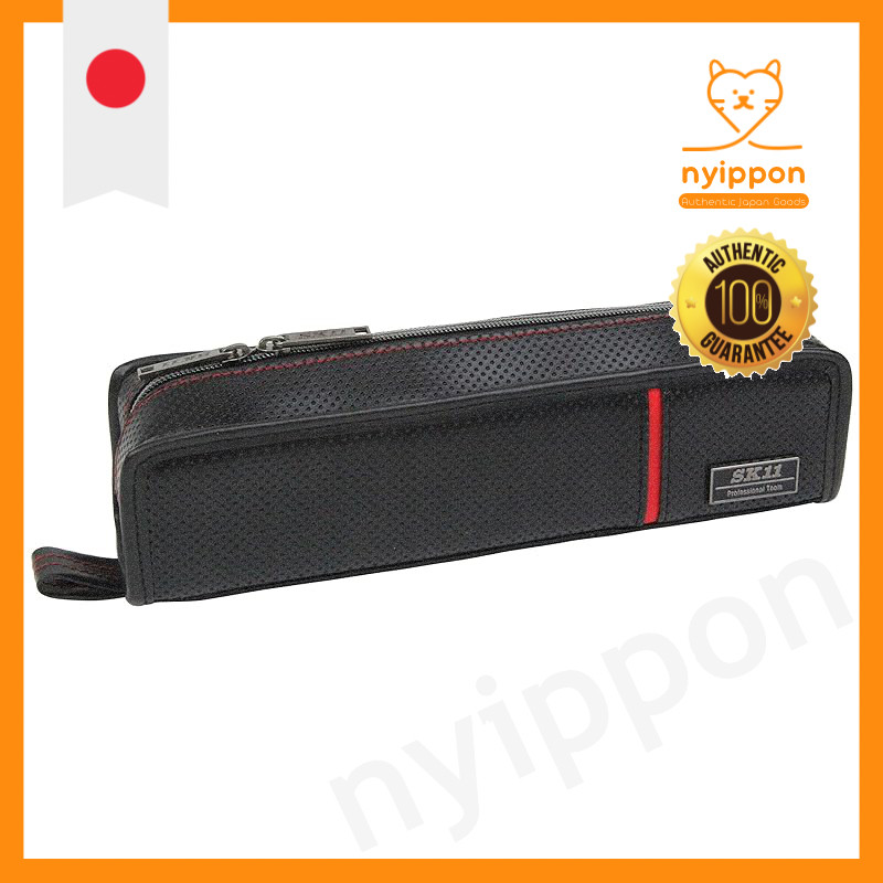 SK11 Slim Tool Case ZR-902 260×60×60mm with Inner Belt Black