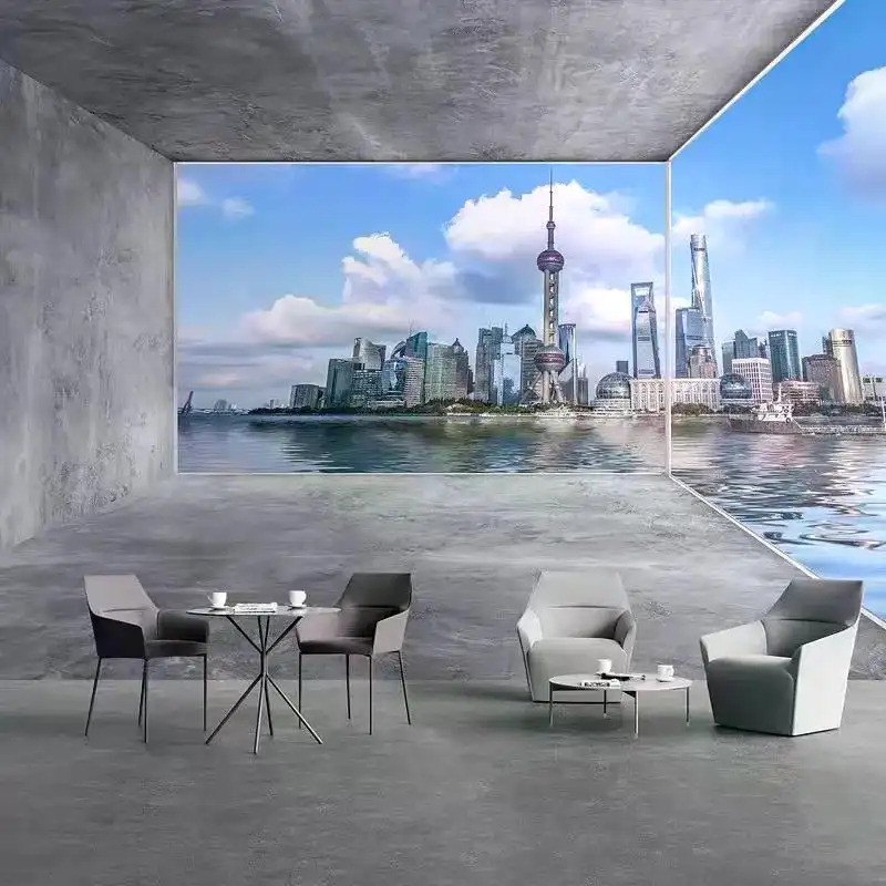 Background wallpaper for live streaming rooms, living room wallpaper for hosts, expands the field of
