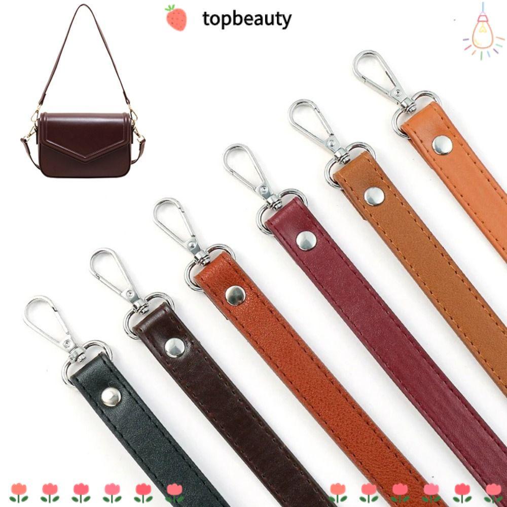 Topbeauty สายกระเป๋า,หนัง 120 ซม.ผู้หญิงไหล่Crossbodyกระเป๋าเข็มขัด,อุปกรณ์เสริมปรับMessengerสายคล้องกระเป๋า