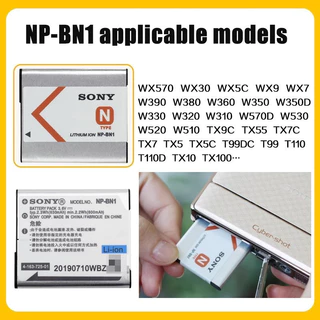 เร็ว แบตเตอรี่กล้อง SONY NP-BN1 เหมาะสำหรับกล้องบัตร DSC-W350 W550 W560 W570 W580 W690 (ไม่มีกล่อง)