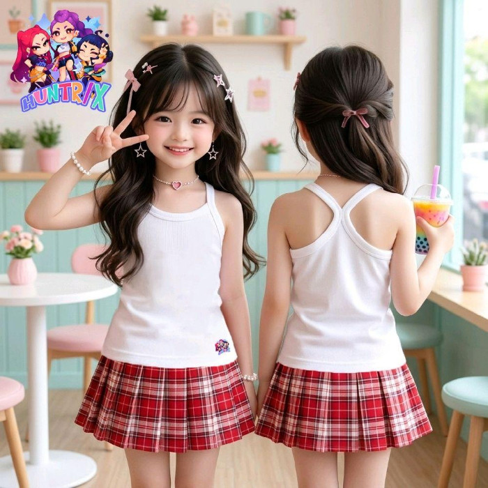 เสื้อกล้ามเด็ก เสื้อซับในเด็กผู้หญิง แต่งลายสุดฮิต ผ้านิ่มใส่สบาย