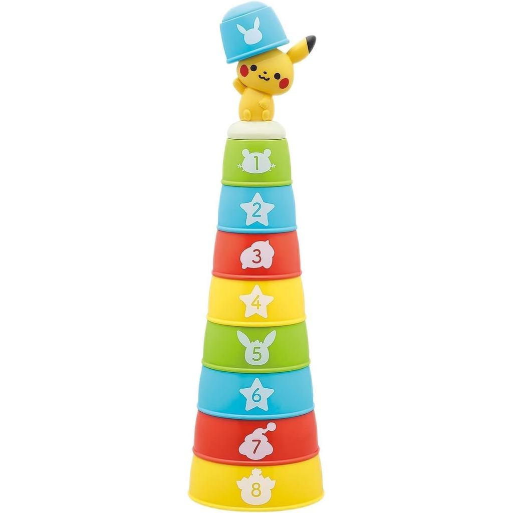 Toyroyal Pokémon Stacking Cups Baby Toy - Nesting Cups for Color, Number & Fine Motor PlayDirect Fro