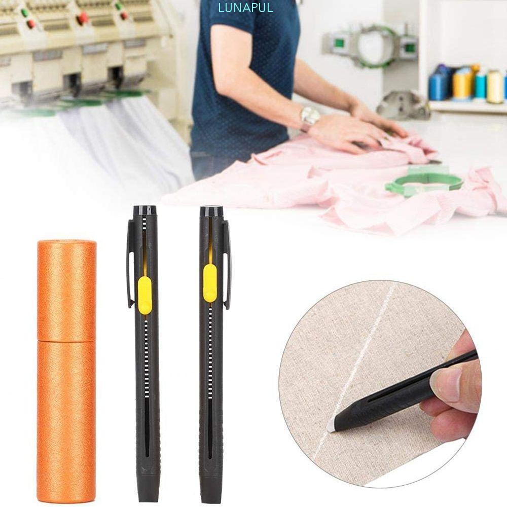 LUNAPUL เย็บชอล์ก DIY Craft เสื้อผ้าปากกาหนัง Disappearing ผ้า Marker ดินสอ
