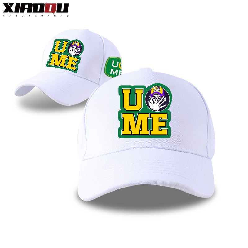 หมวกเบสบอล  John Cena มวยปล้ําอุปกรณ์ต่อพ่วง John Cena Duckbill หมวกผู้ชายและผู้หญิงลําลองเบสบอล Sun