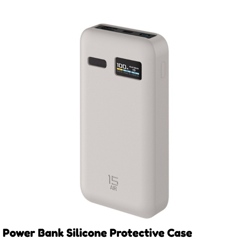 สําหรับ CUKTECH No.15 AIR 15000mAh 100W แบบพกพา Charger ซิลิโคนนุ่มสําหรับ CUKTECH No.15 Air Power B