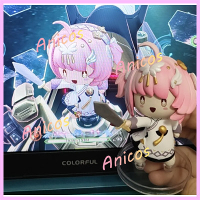 Wuthering Waves Little Saviour Aemath GK Action Figure สะสมเดสก์ท็อปตกแต่งโต๊ะเครื่องประดับของขวัญที่สมบูรณ์แบบสําหรับแฟนเกม