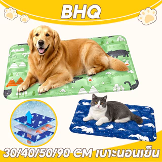 BHQ แผ่นเจลเย็น 30/40/50/90cm เบาะนอนเย็น ที่นอนเจล ที่นอนสัตว์เลี้ยง แผ่นทำความเย็น