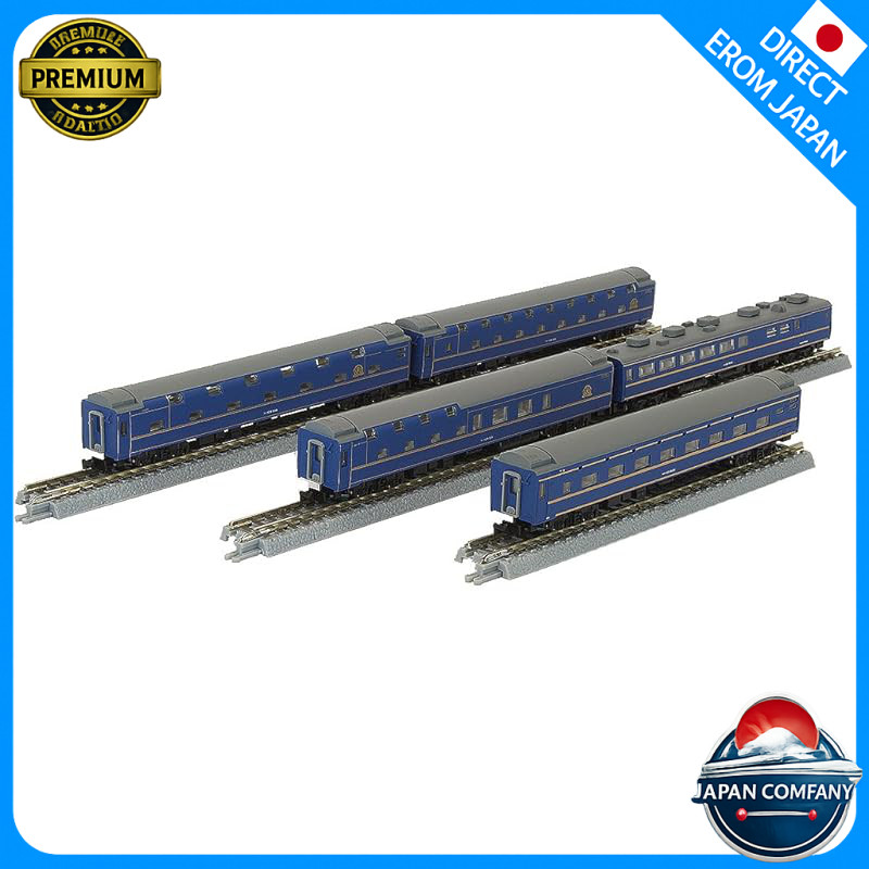 Rokuhan Z Gauge T017-2 24 Series Hokutosei JR East/Hokkaido Formation Add-on 5-Car Set