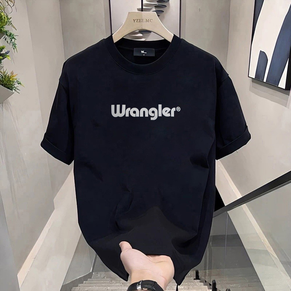ยีนสั้นผู้ชาย 100% ผ้าฝ้าย - ยีน Wangler สีเงิน ผ้าฝ้ายหวีแบบลำลอง