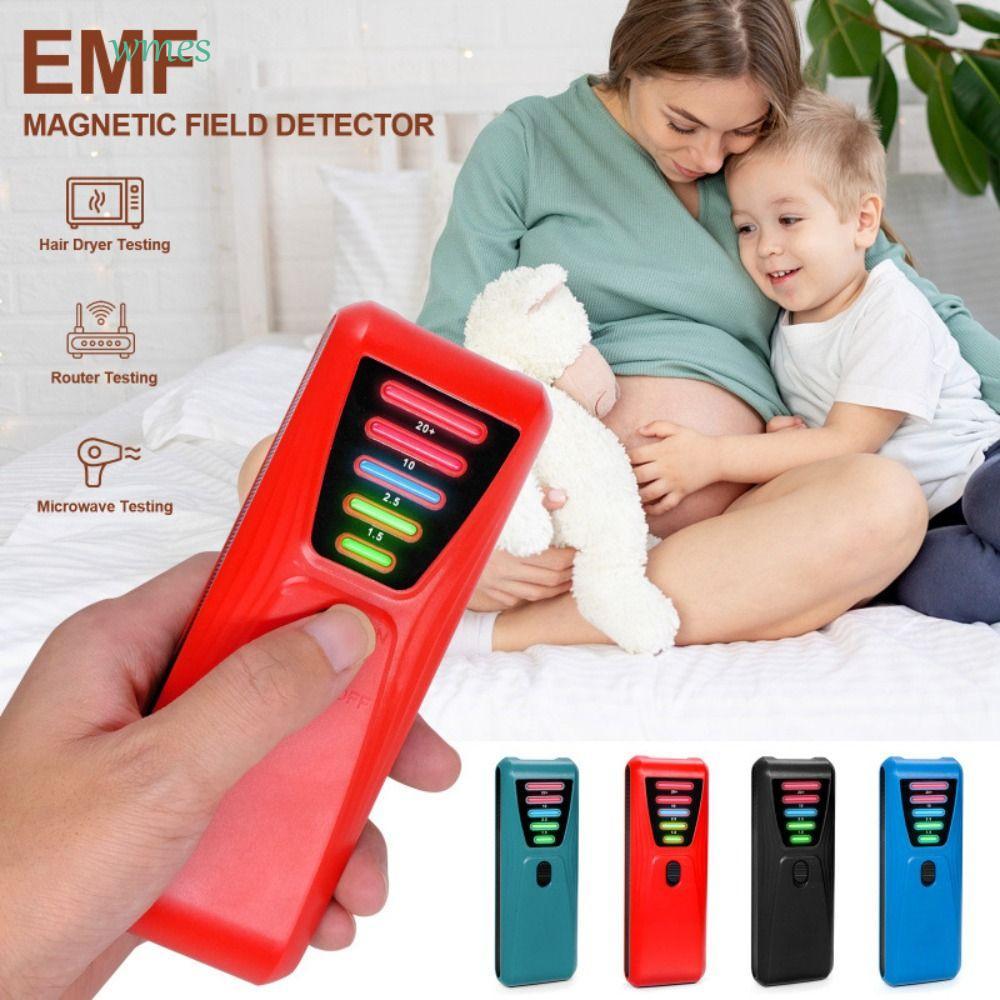 WMES1ZA เครื่องทดสอบรังสีแม่เหล็กไฟฟ้า,ความแม่นยําสูงแบบพกพา EMF Meter, EMF Magnetic Field Digital H