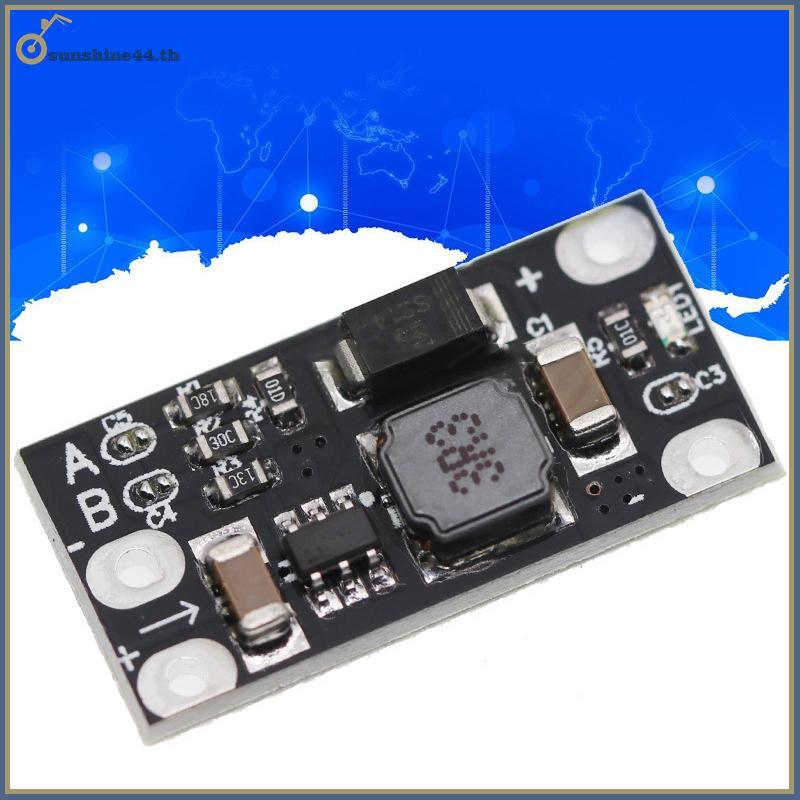 FOURSUN Mini DC-DC Boost Step Up Converter โมดูล 3.7V ถึง 12V แรงดันไฟฟ้า PCB บอร์ดโมดูล Boost TH