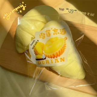 Durian Stress Ball Squishy Squeeze Ball ASMR Sensory ADHD Anti Stress Relief Fidget ของเล่นสําหรับเด็กและผู้ใหญ่