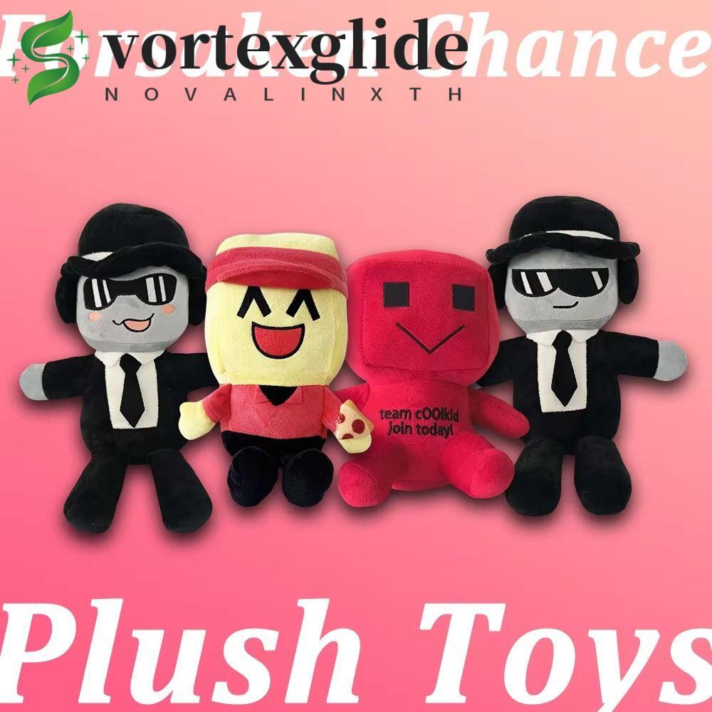 VORTEXGLIDE Coolkid ของเล่นตุ๊กตา,คอลเลกชัน PP ผ้าฝ้าย Forsaken Plush ของเล่น,อะนิเมะอุปกรณ์ต่อพ่วงข
