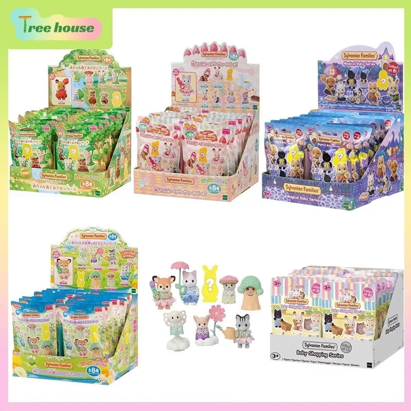 ในสต็อก Sylvanian Families Forest Cake Blind Bag A Set Exclusive Edition รูปของขวัญวันเกิดคริสต์มาส