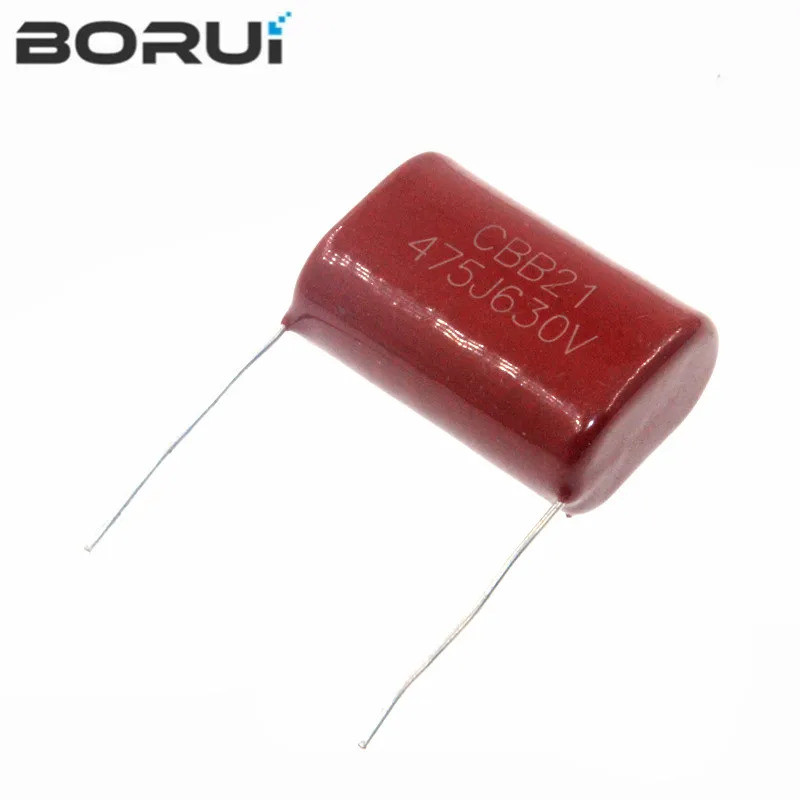 2PCS CBB21 630V475 4.7UF Pitch 25MM 630V 475 CBB ตัวเก็บประจุฟิล์มโพรพิลีน 475J630V ชิปในสต็อก YF44