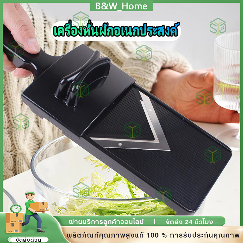 ถูกที่สุด เครื่องขูดกะหล่ําปลี ญี่ปุ่นสลัดโกนหนวดหั่นสิ่งประดิษฐ์รอบกะหล่ําปลีกะหล่ําปลีสีม่วงหั่นฝอยกบพิเศษเครื่องหั่นผ