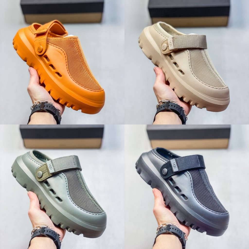 รองเท้าแตะสุภาพสตรี Ugg หนาSoled Ultra-น้ําหนักเบาหนาSoledรองเท้าลําลองกลางแจ้ง 36-40 ขนาด B4SS S8R1