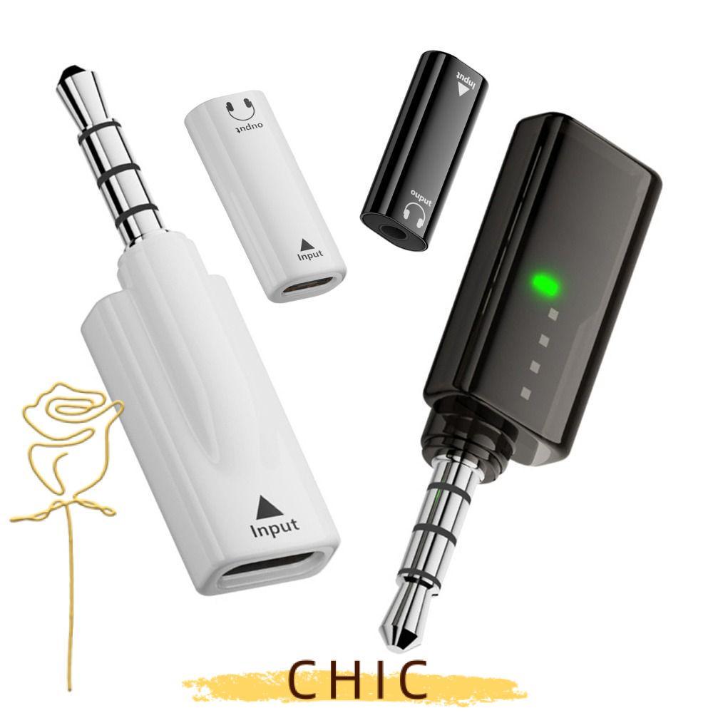 CHIC USB Type-C ถึง 3.5 มม.ตัวแปลง, Plug and Play Male to Female Audio Adapter, Professional HiFi DAC ไม่มีความล่าช้า USB-C ถึง AUX Connector สําหรับโทรศัพท์แล็ปท็อปแท็บเล็ต
