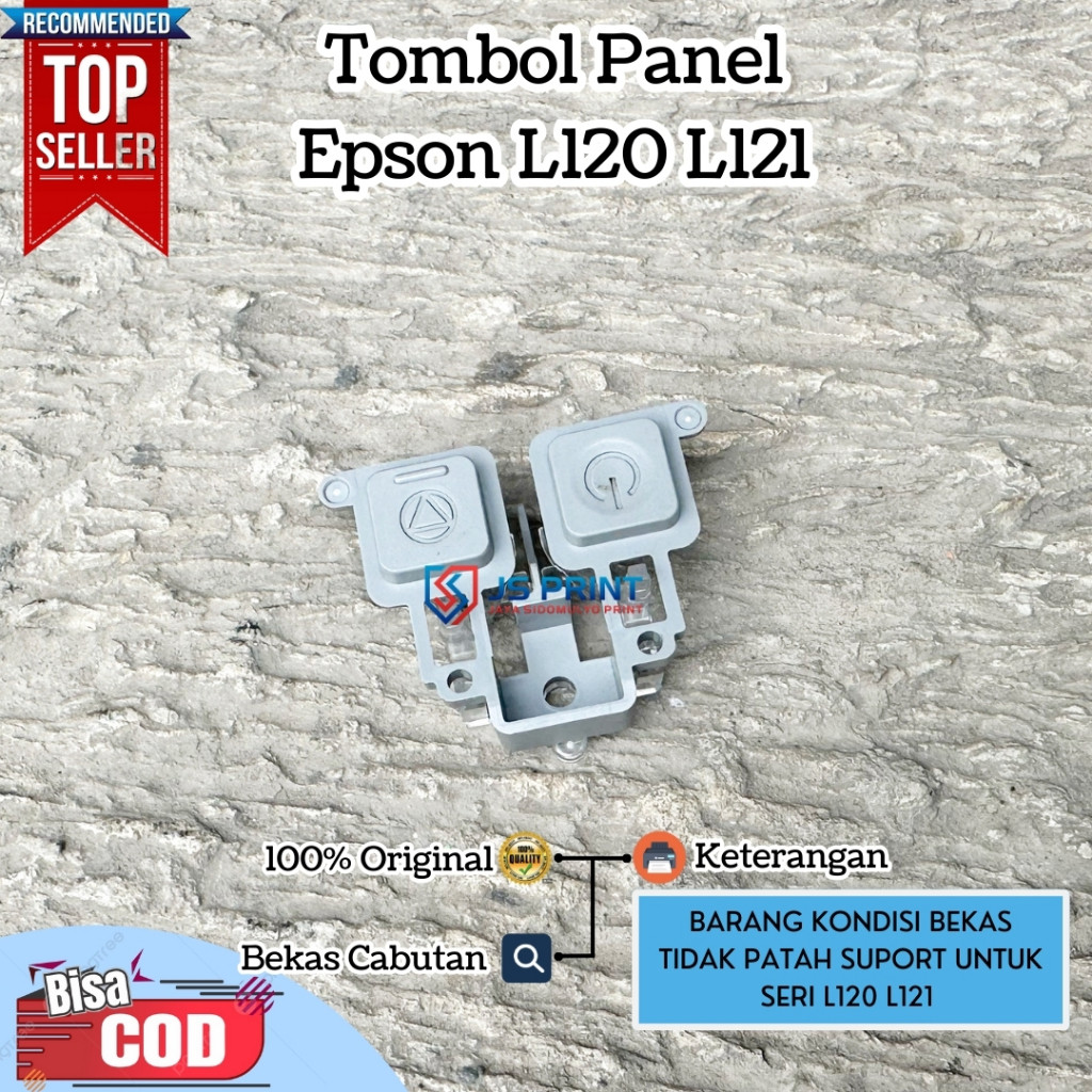 TOMBOL Epson L120 L121 Printer Casing Panel Button