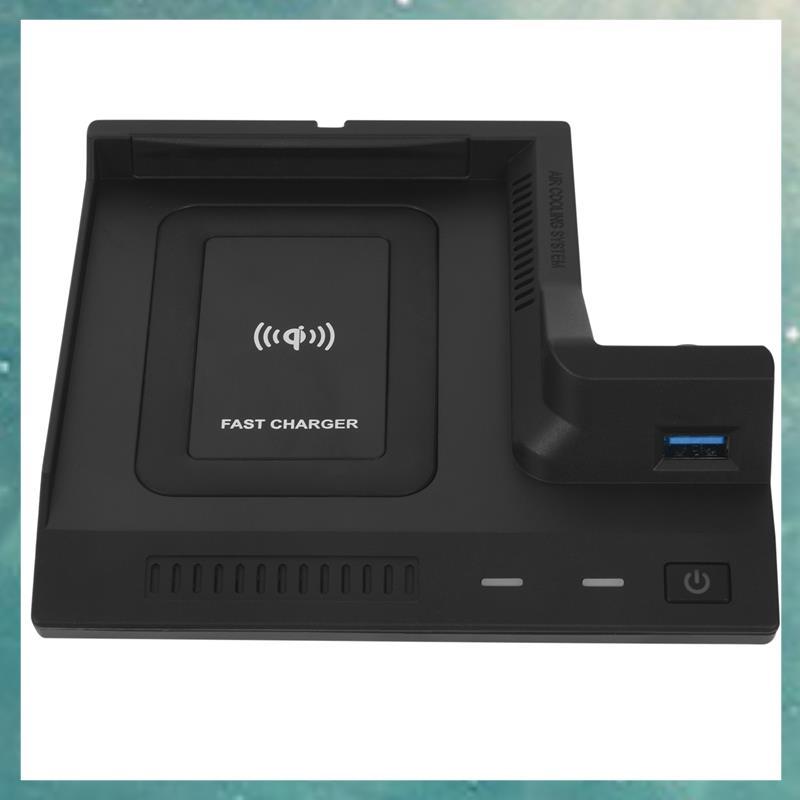 T QLI 15W Wireless Charger เครื่องชาร์จโทรศัพท์สําหรับ W205 C43 C63 GLC 43 GLC X253 C Class GLC