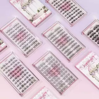 ขนตาปลอมแบบติดเอง 10 คู่ (60 ช่อ) Sugareye (แพ็คเกจมาเลย์ จำนวนจำกัด)