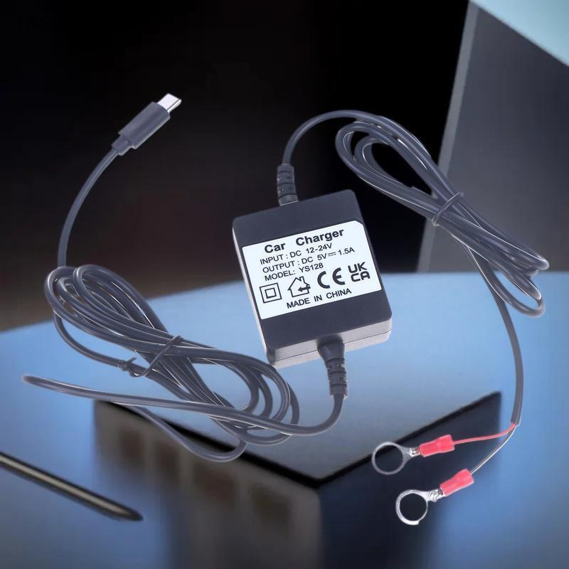 TA 1/2/3PCS GPS Tracker Charger ประเภท C สําหรับ TK905 TK915 TK905B Charger รถสําหรับ TK102B และ GPS