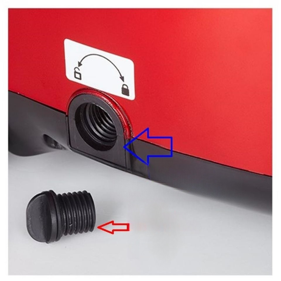 วาล์วและจุกระบายน้ำด้านข้างสำหรับเครื่องรีดผ้าระบบไอน้ำคอนเจีย รุ่น KGT-7201 และ KGT-7181